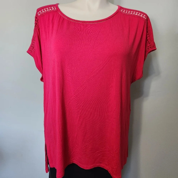 Cable & Gauge Pink Tee Shirt - Picture 1 of 12